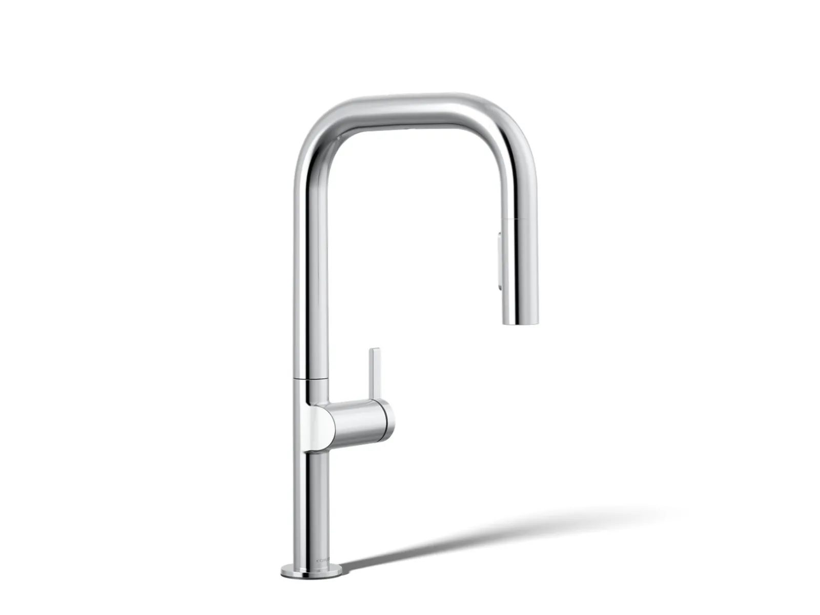 Touchless pull-down kitchen sink faucet with two-function sprayhead^Kohler Online