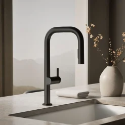 Touchless pull-down kitchen sink faucet with two-function sprayhead^Kohler Online
