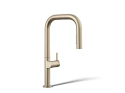 Touchless pull-down kitchen sink faucet with two-function sprayhead^Kohler Online
