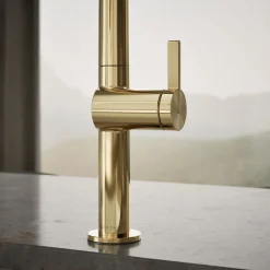 Touchless pull-down kitchen sink faucet with two-function sprayhead^Kohler Online