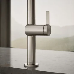 Touchless pull-down kitchen sink faucet with two-function sprayhead^Kohler Online