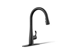 Touchless pull-down kitchen sink faucet with three-function sprayhead^Kohler Clearance