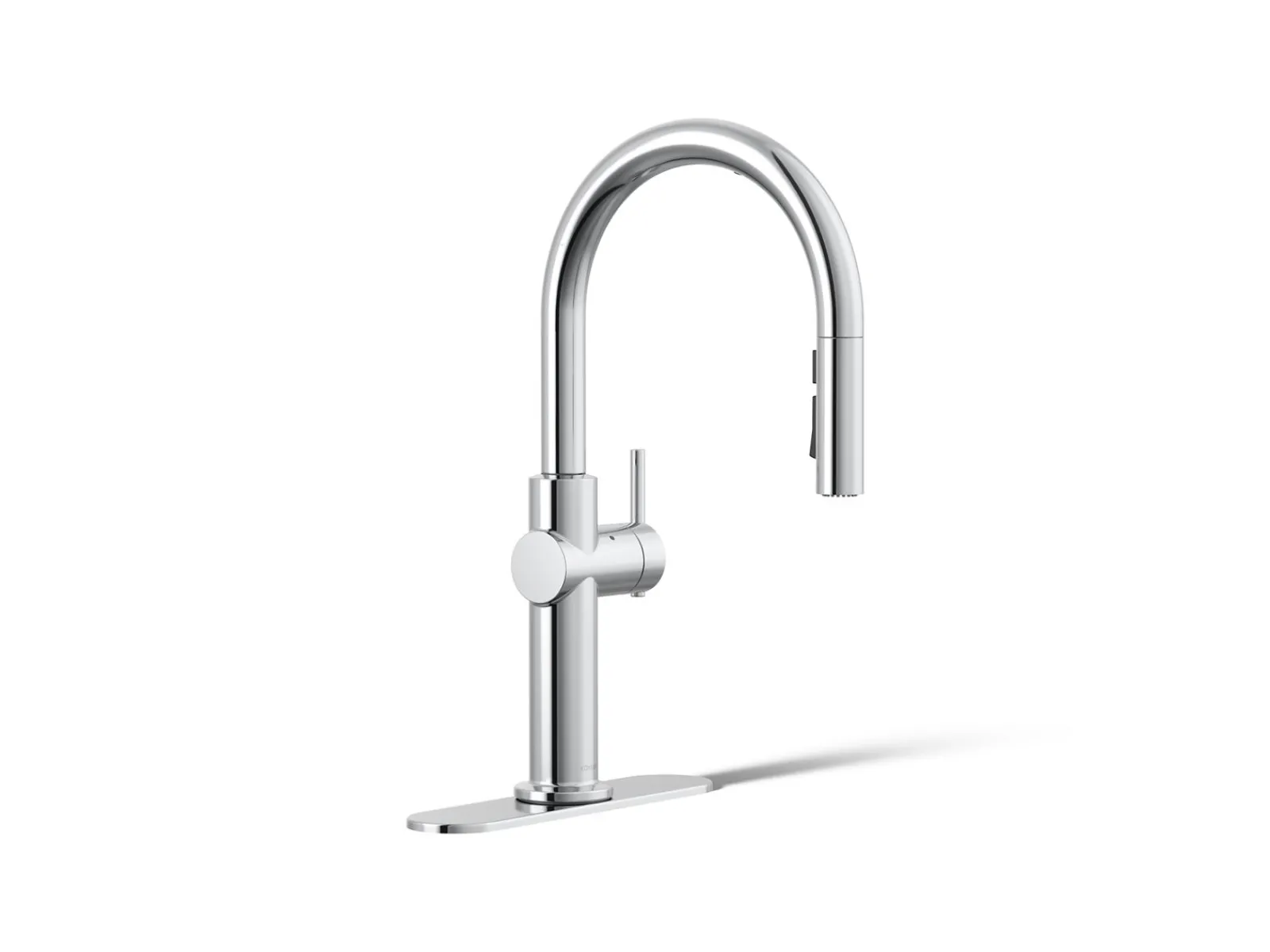 Touchless pull-down kitchen sink faucet with three-function sprayhead^Kohler Sale