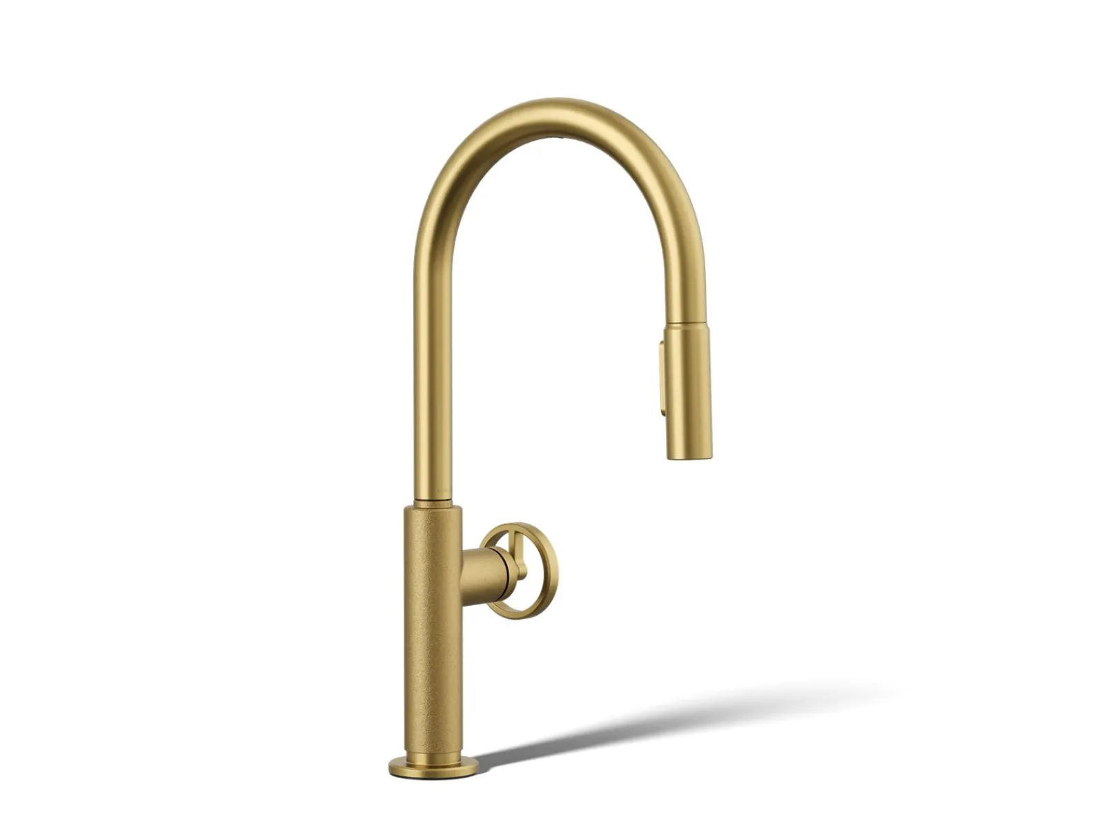Touchless pull-down kitchen sink faucet with two-function sprayhead^Kohler Online