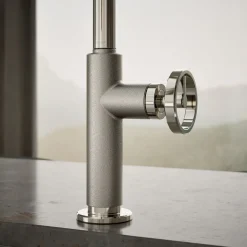 Touchless pull-down kitchen sink faucet with two-function sprayhead^Kohler Online