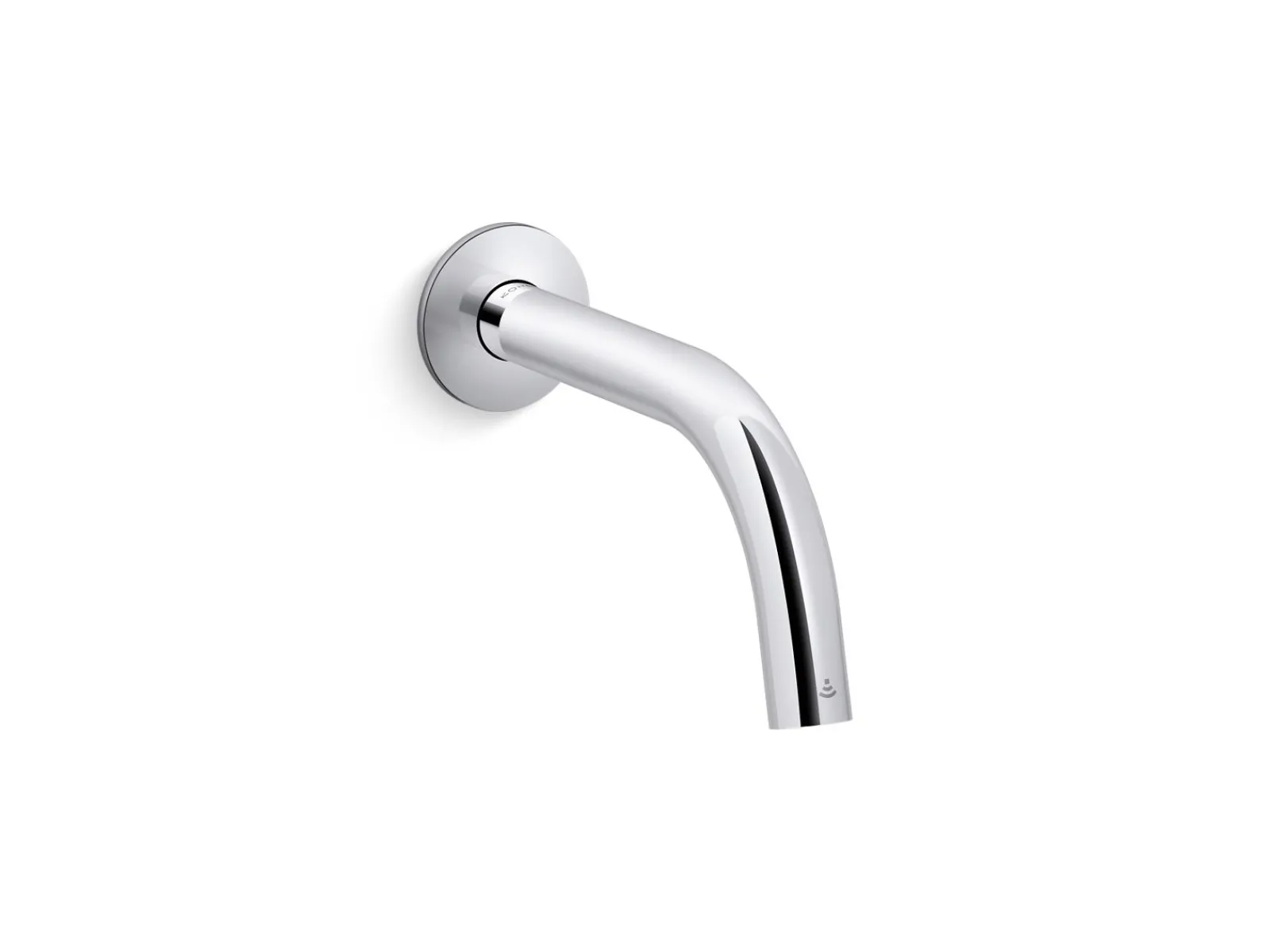 Touchless wall-mount lavatory faucet with Kinesis® sensor technology, Tube design, AC-powered, 0.5 gpm^Kohler Clearance