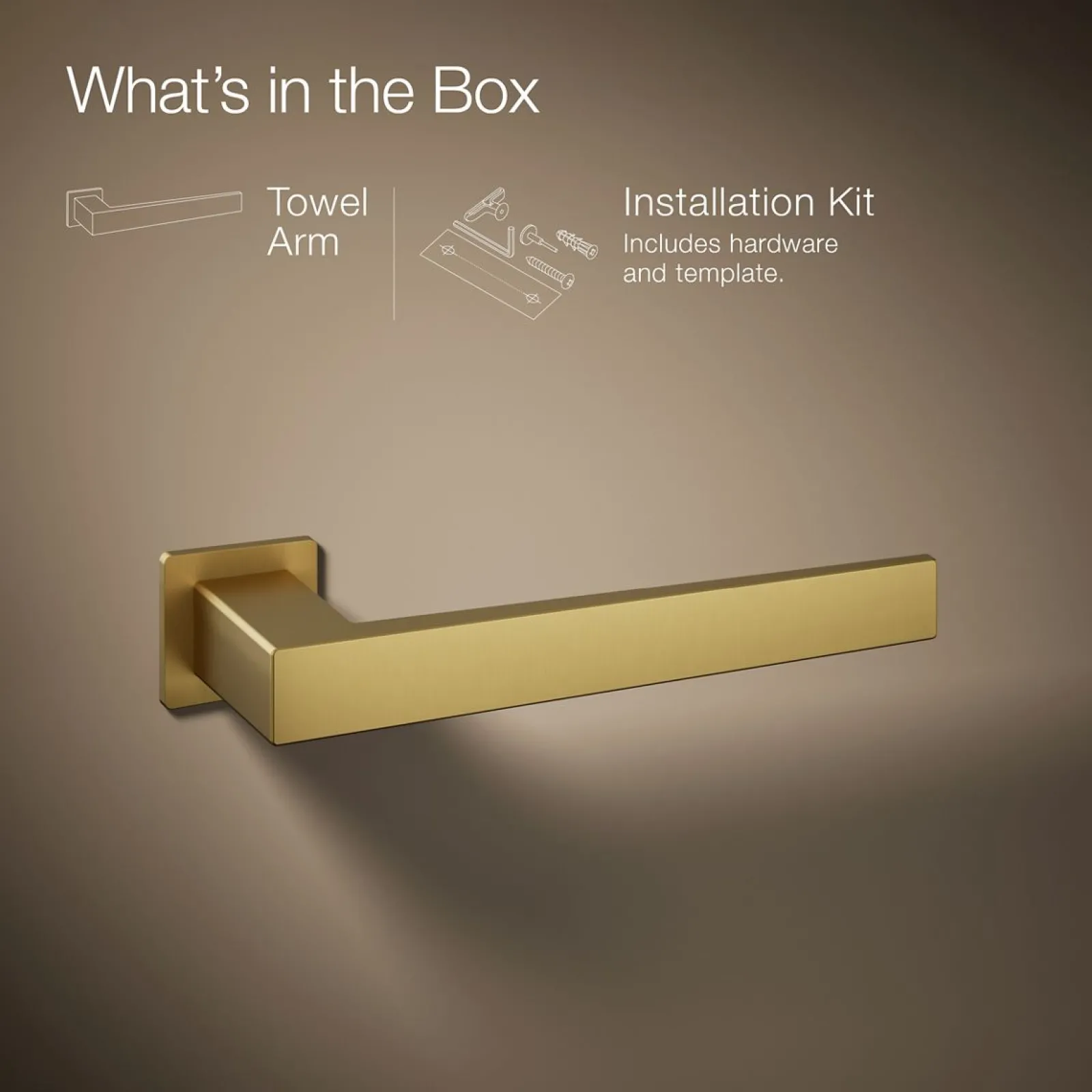 Towel arm^Kohler