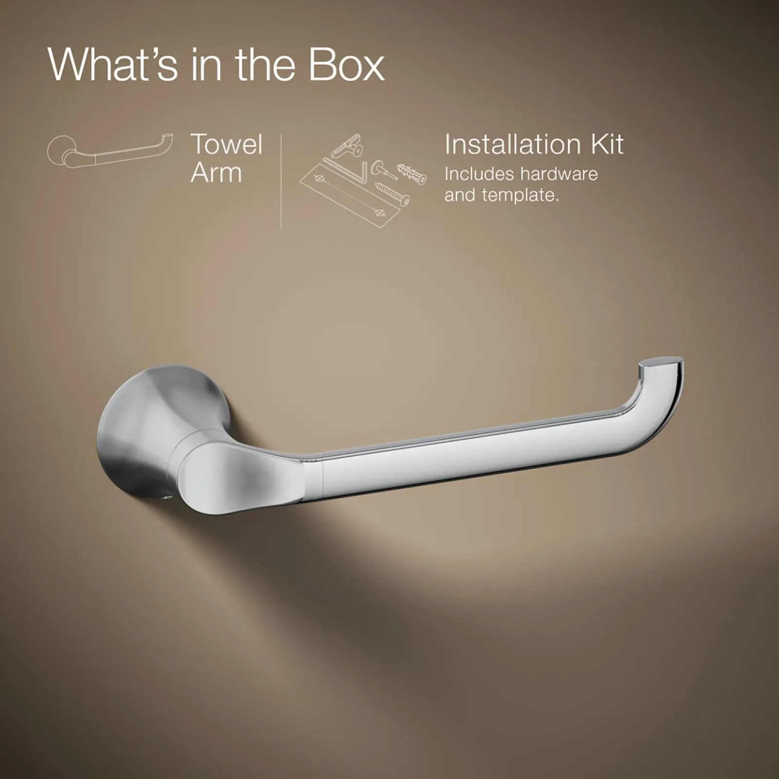 Towel arm^Kohler Hot