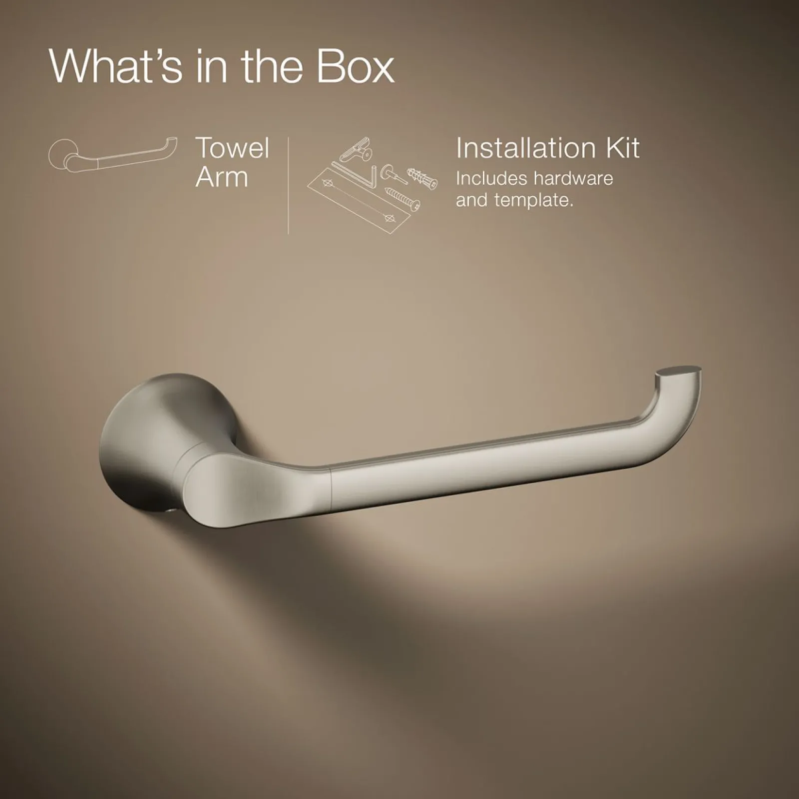 Towel arm^Kohler Hot