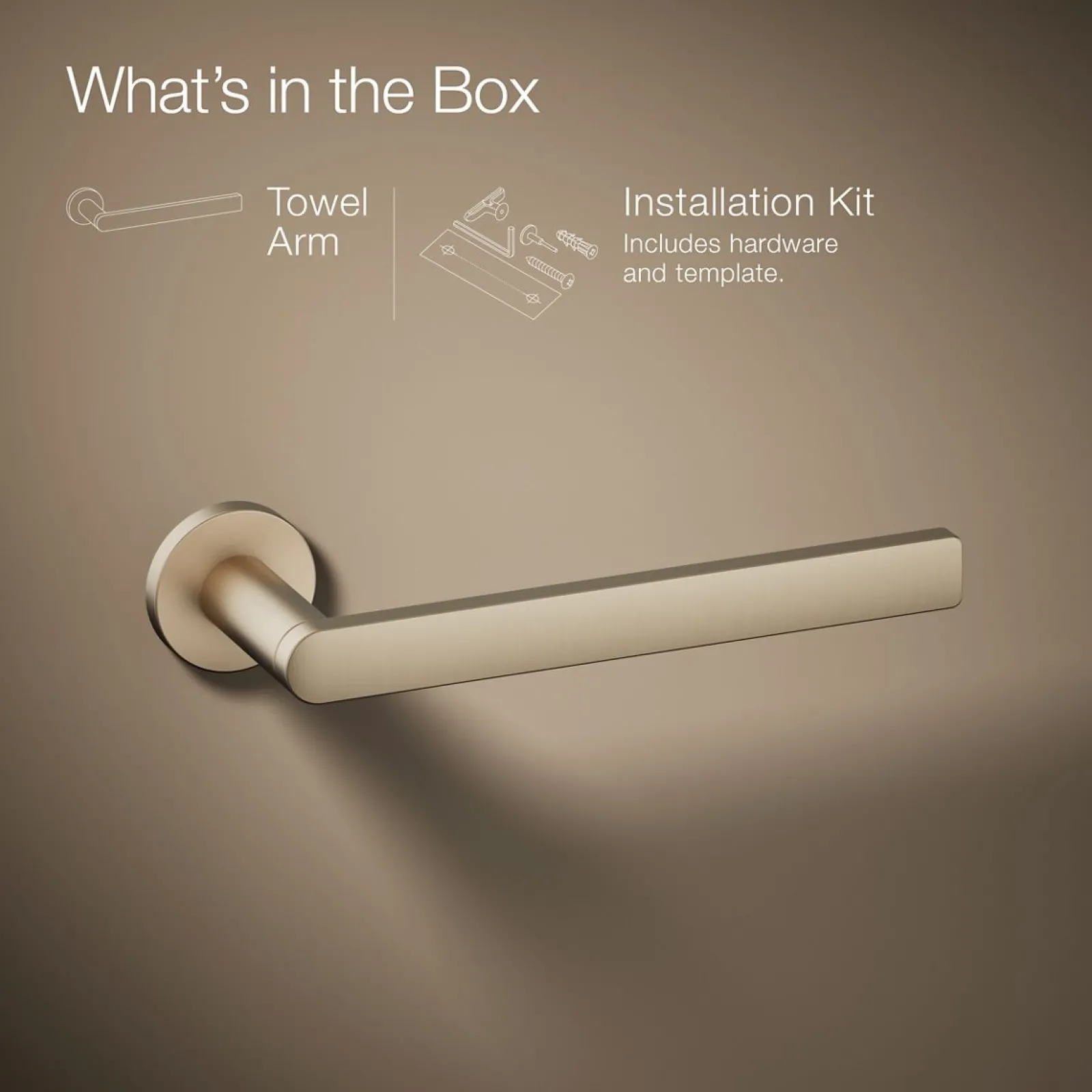 Towel arm^Kohler