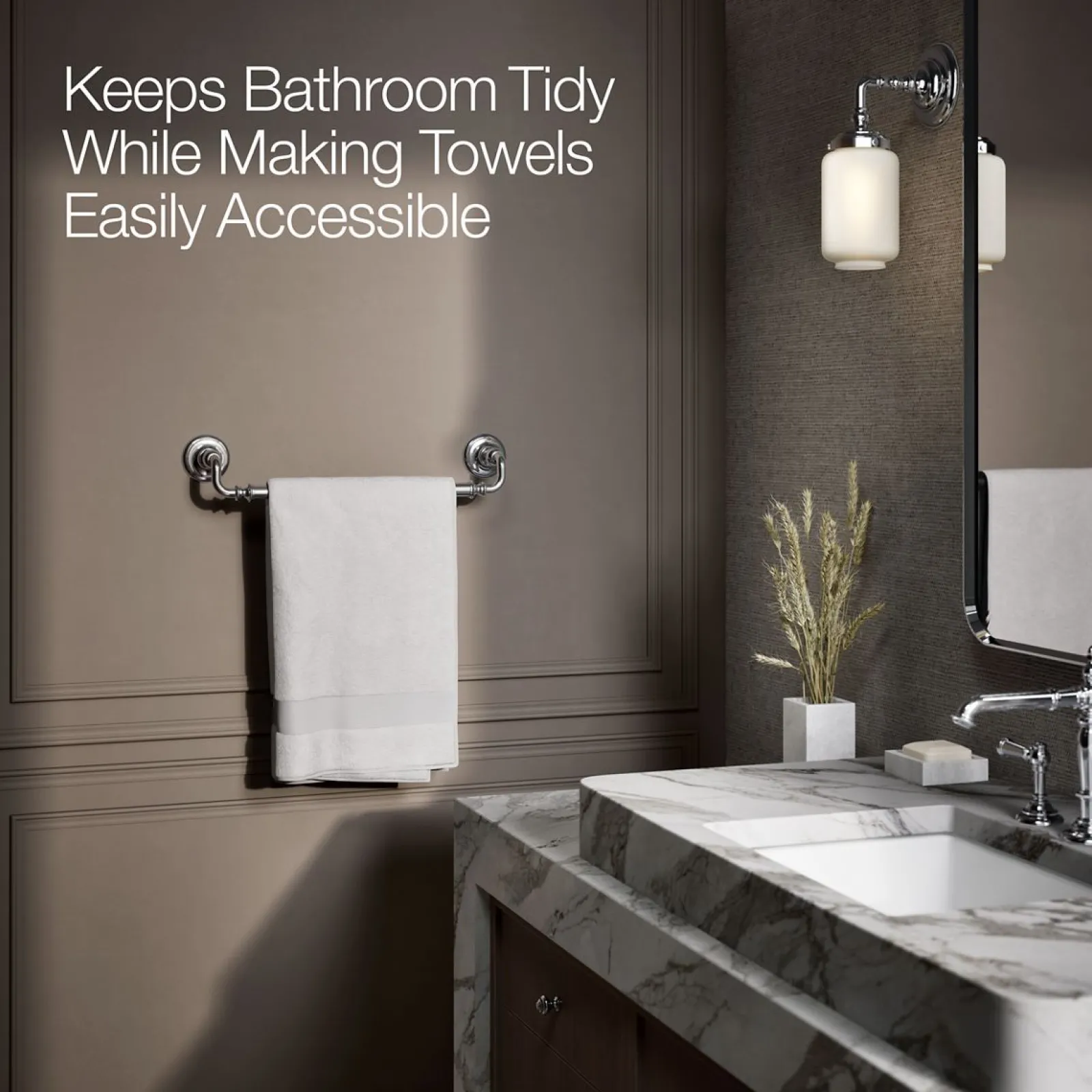 18" towel bar^Kohler Online
