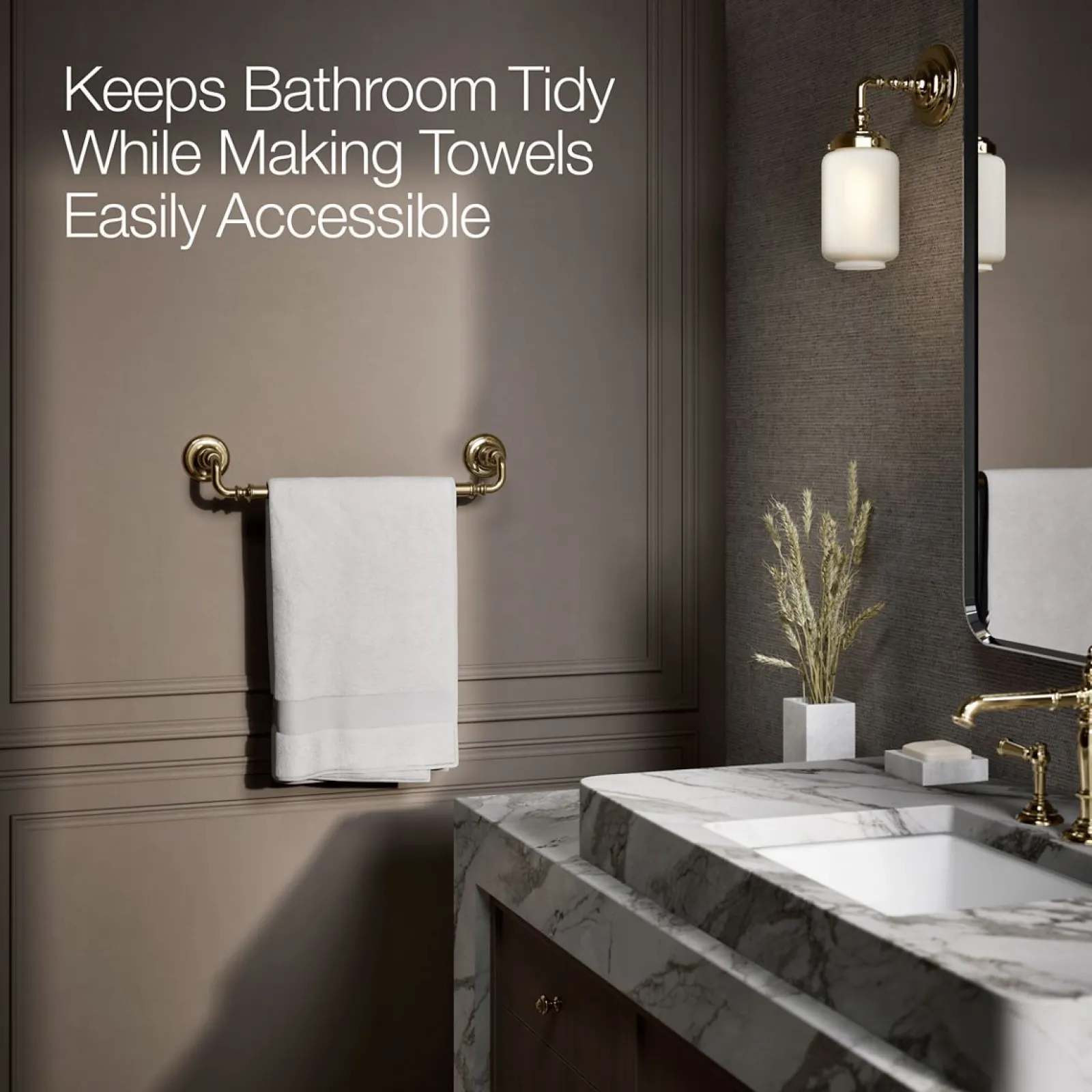 18" towel bar^Kohler Online