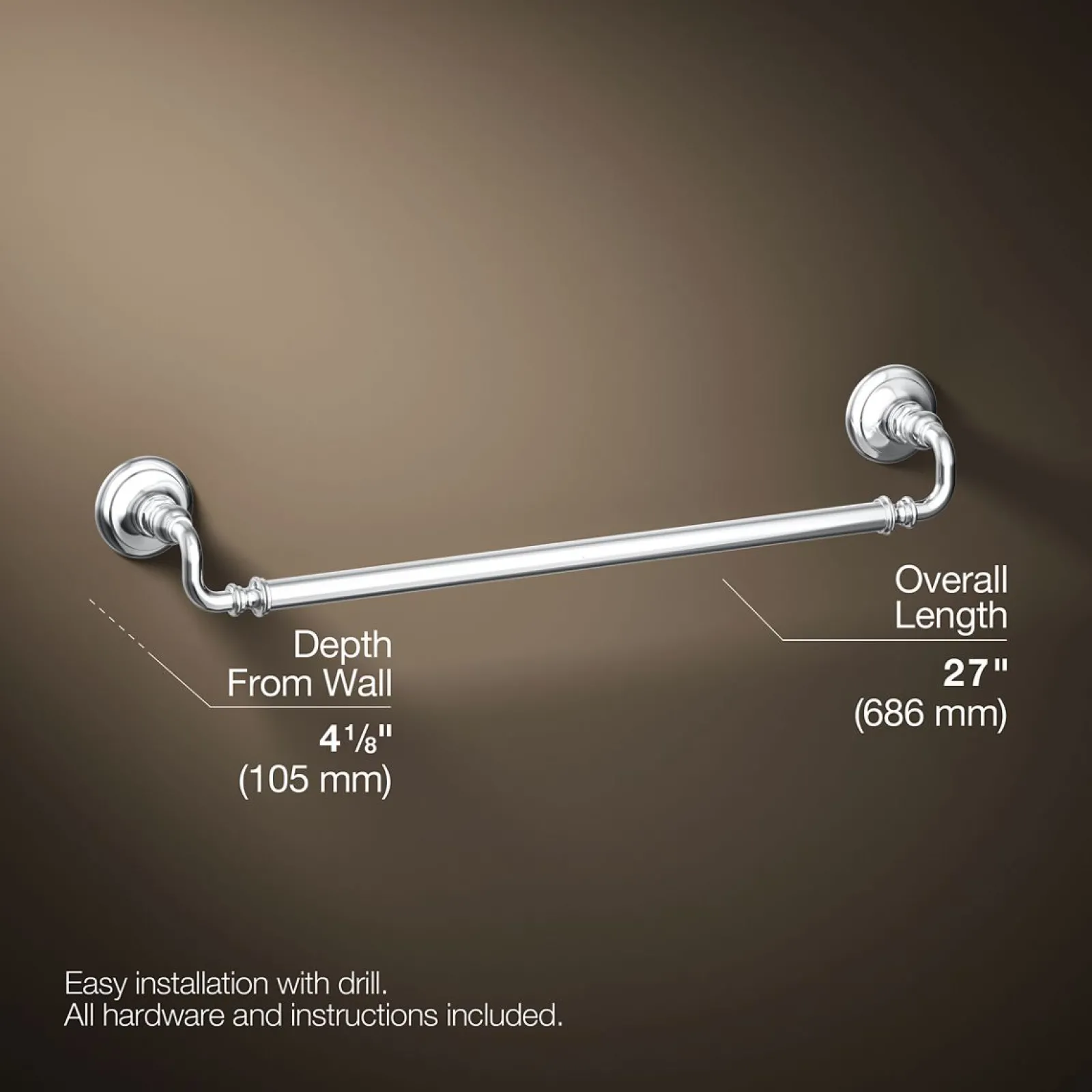24" towel bar^Kohler Online