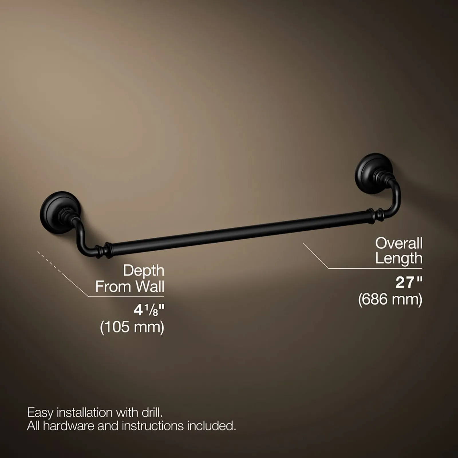 24" towel bar^Kohler Online