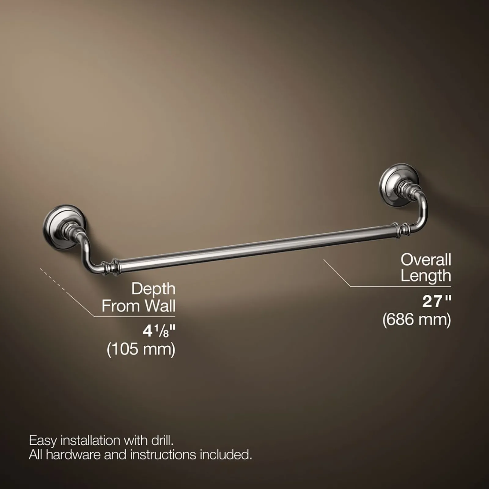 24" towel bar^Kohler Online