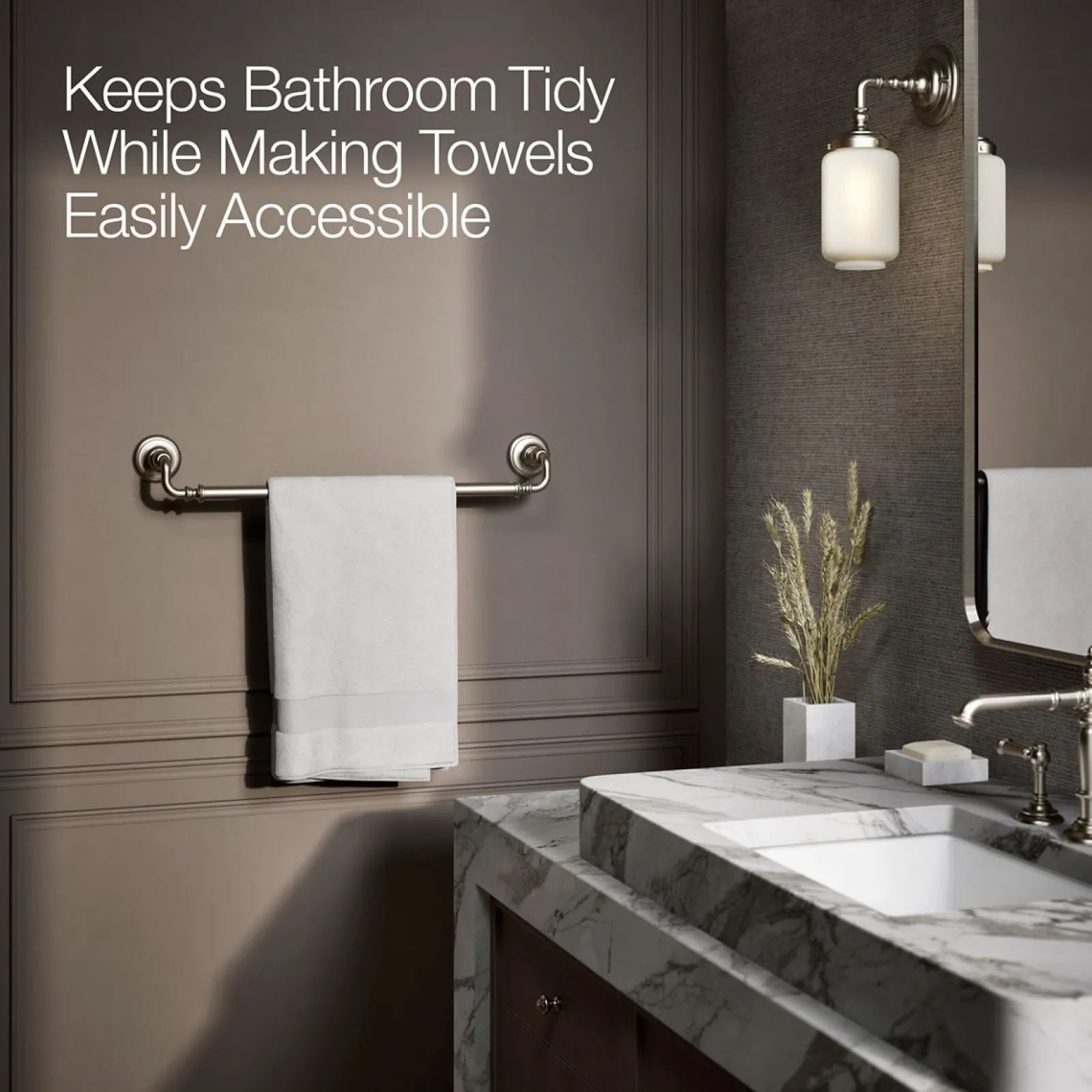 24" towel bar^Kohler Online