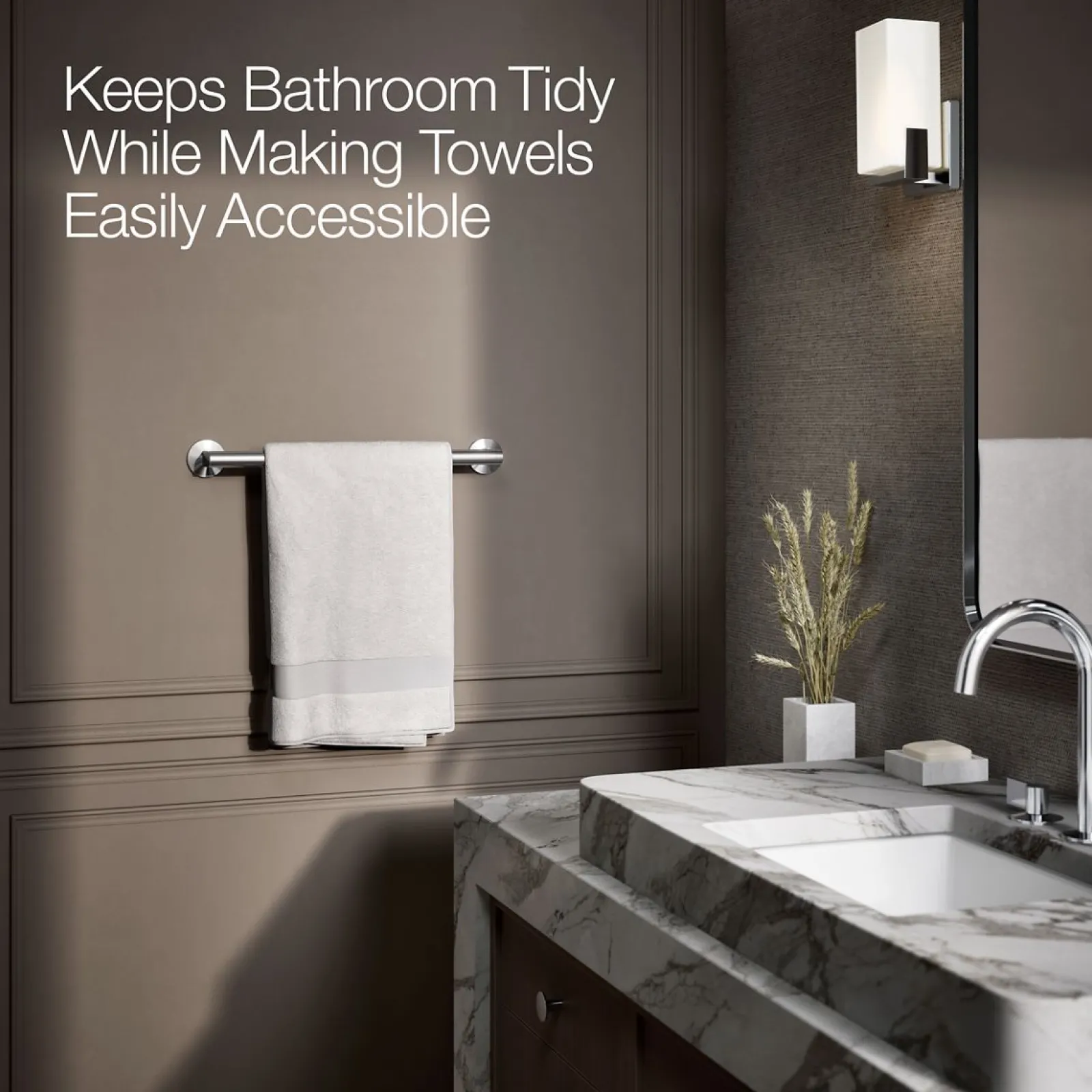 18" towel bar^Kohler Hot