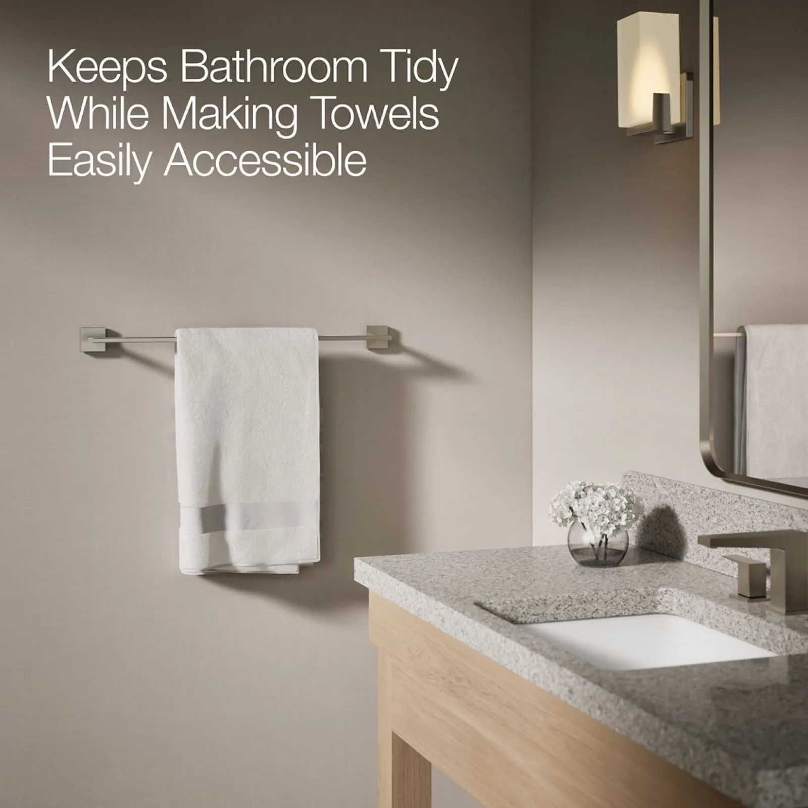 24" towel bar^Kohler Clearance