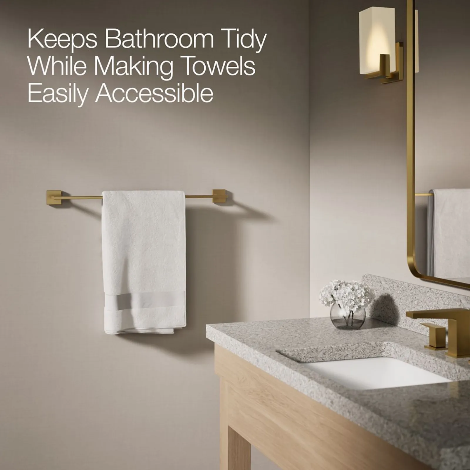 24" towel bar^Kohler Clearance