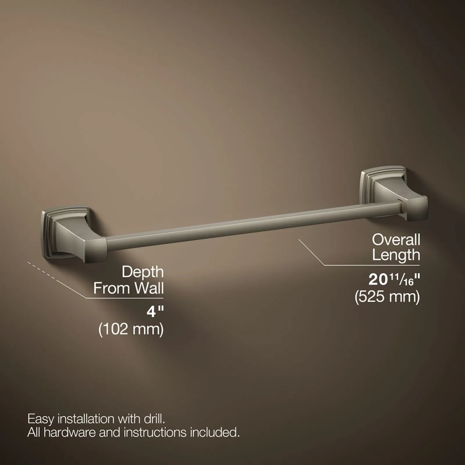 18" towel bar^Kohler Clearance