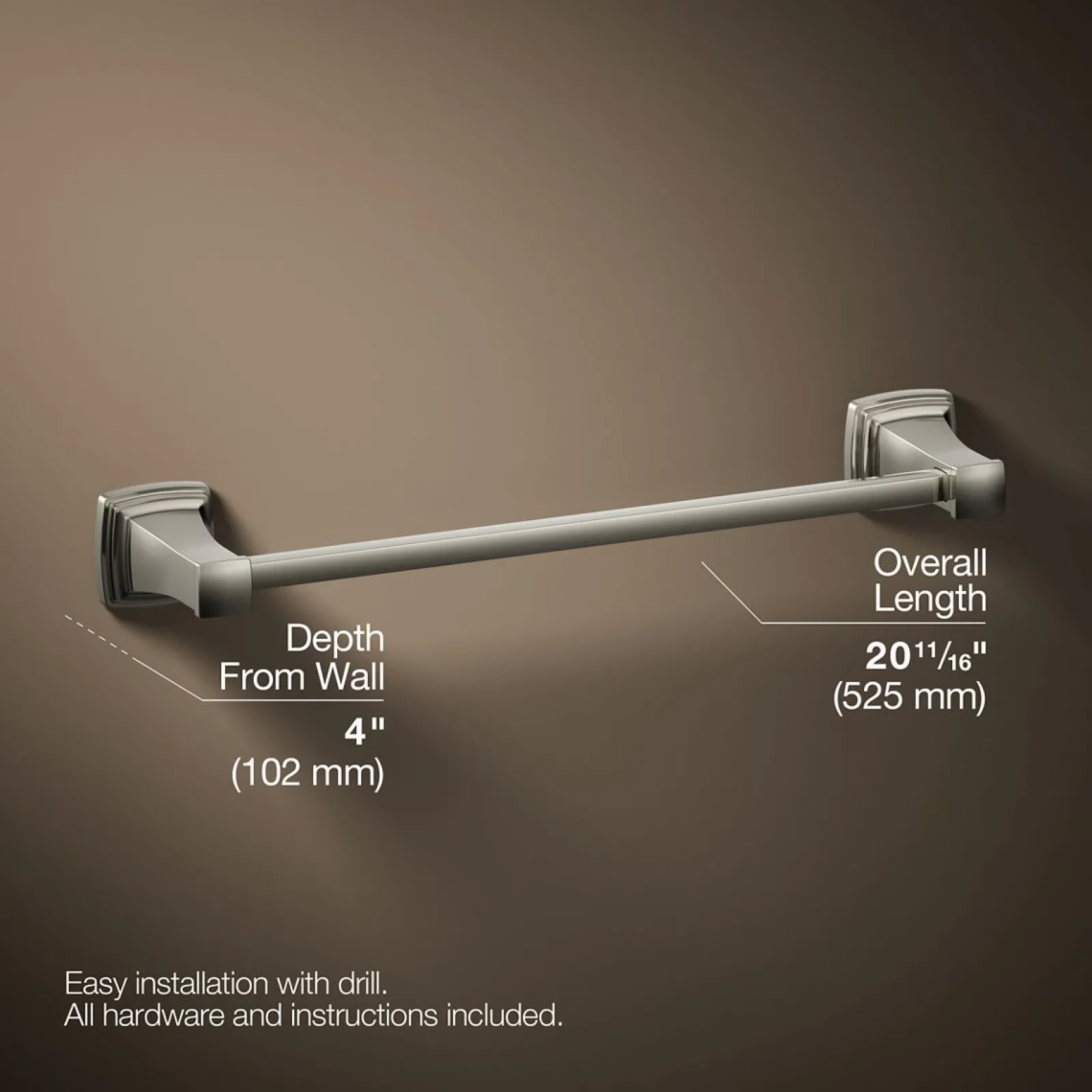 18" towel bar^Kohler Clearance
