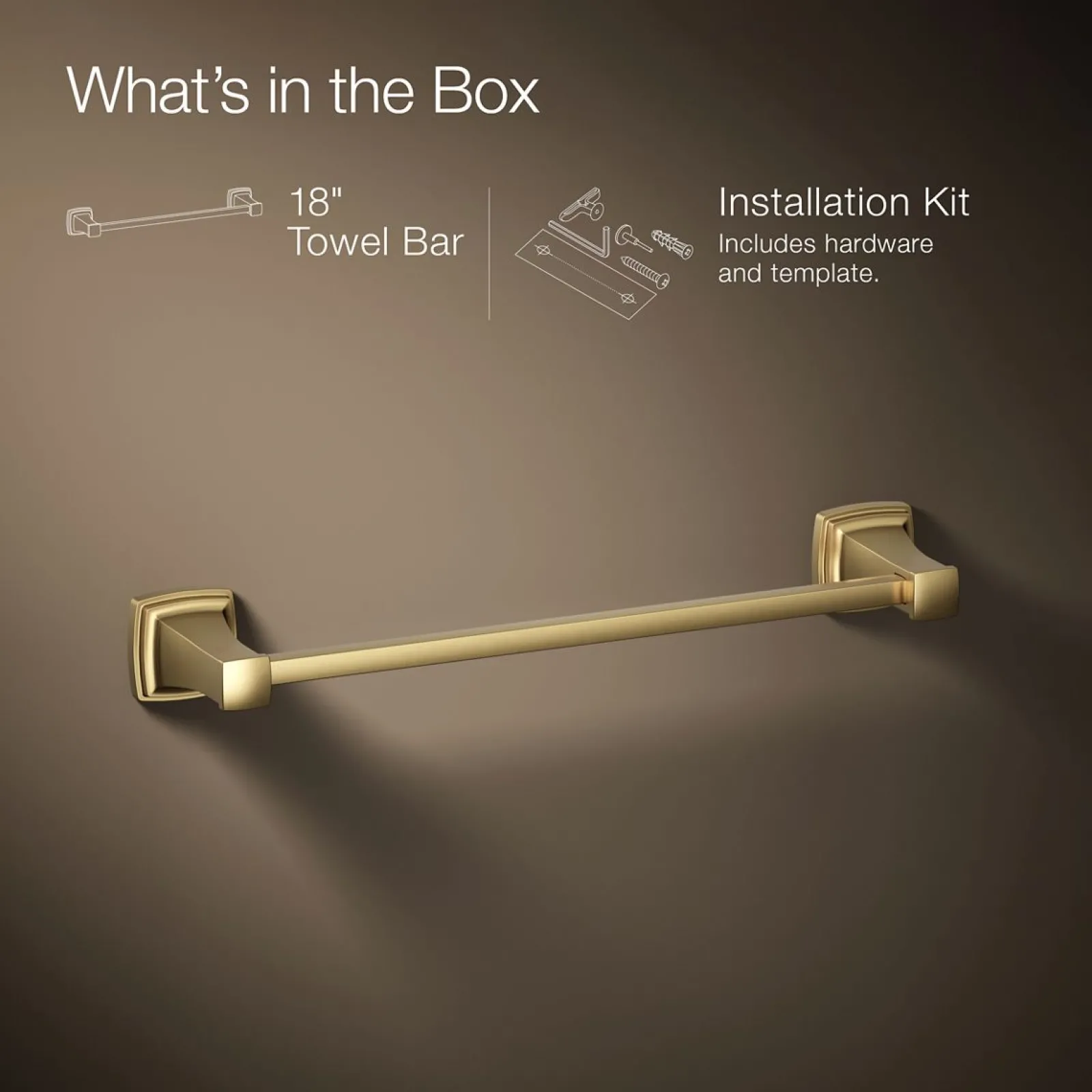 18" towel bar^Kohler Clearance