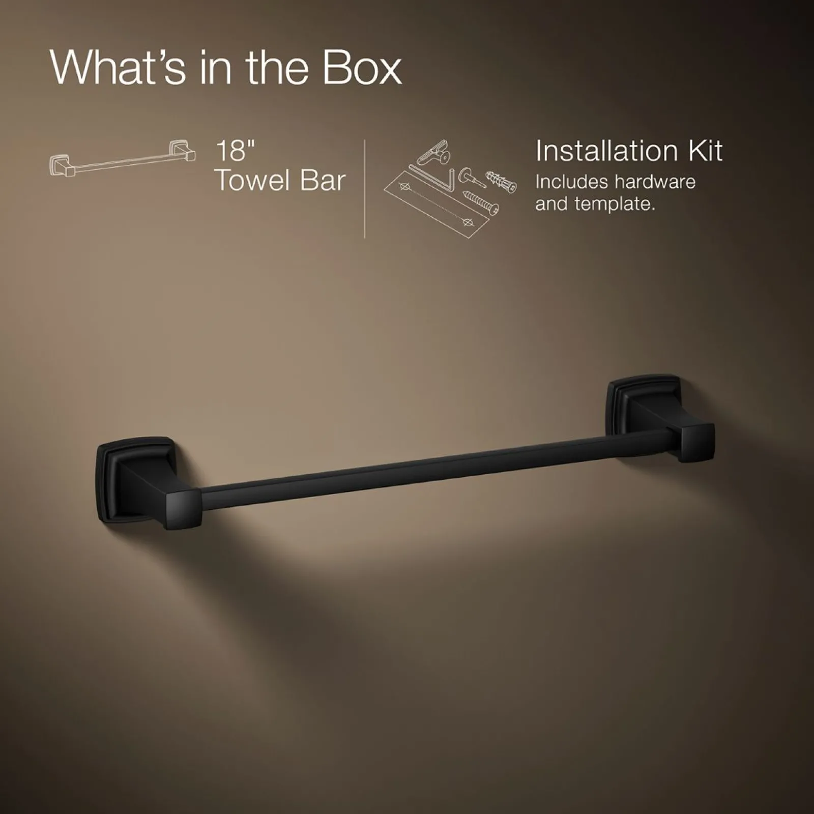 18" towel bar^Kohler Clearance
