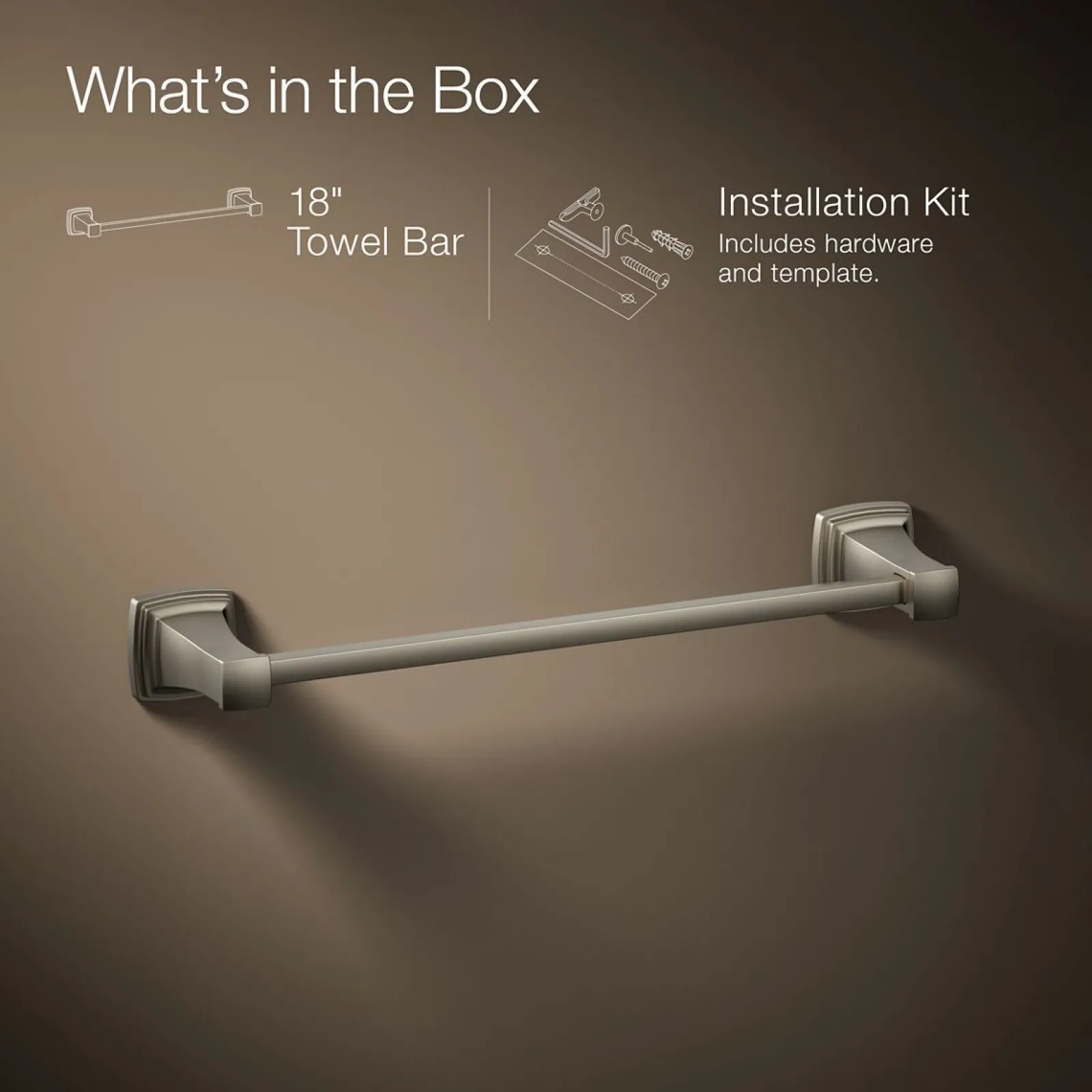 18" towel bar^Kohler Clearance
