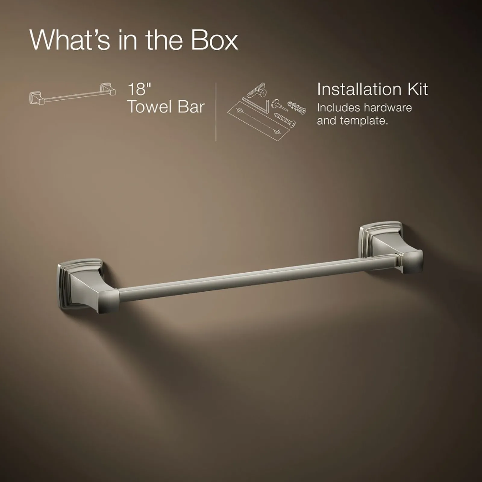 18" towel bar^Kohler Clearance
