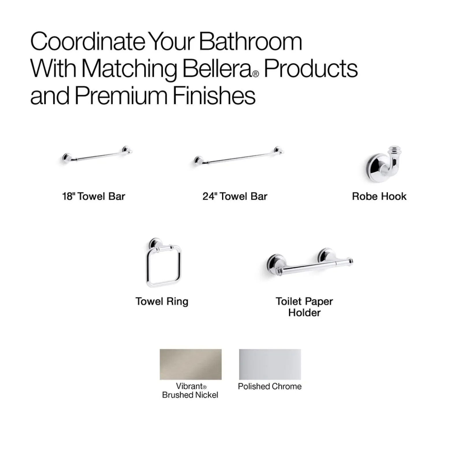 24" towel bar^Kohler Discount