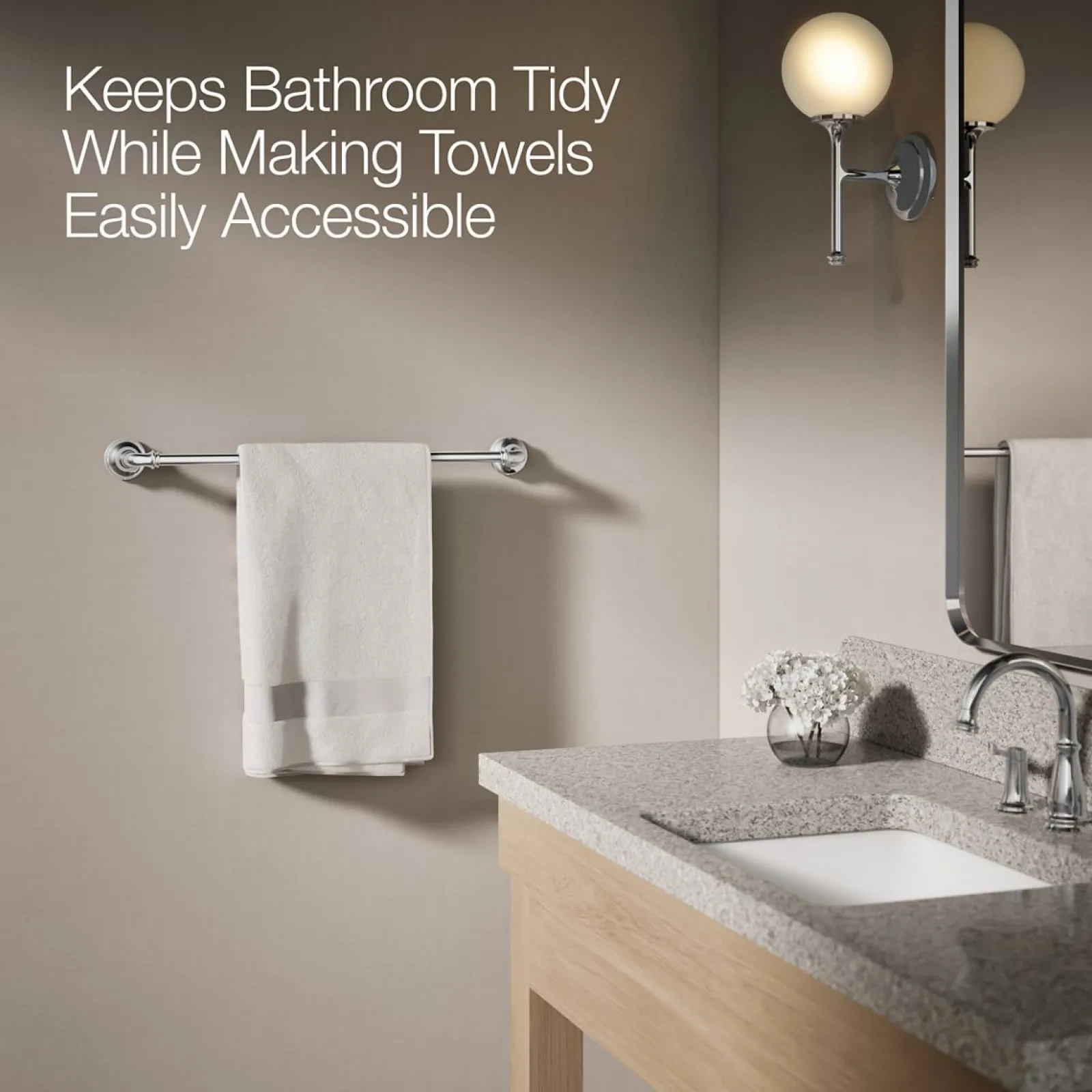 24" towel bar^Kohler Discount