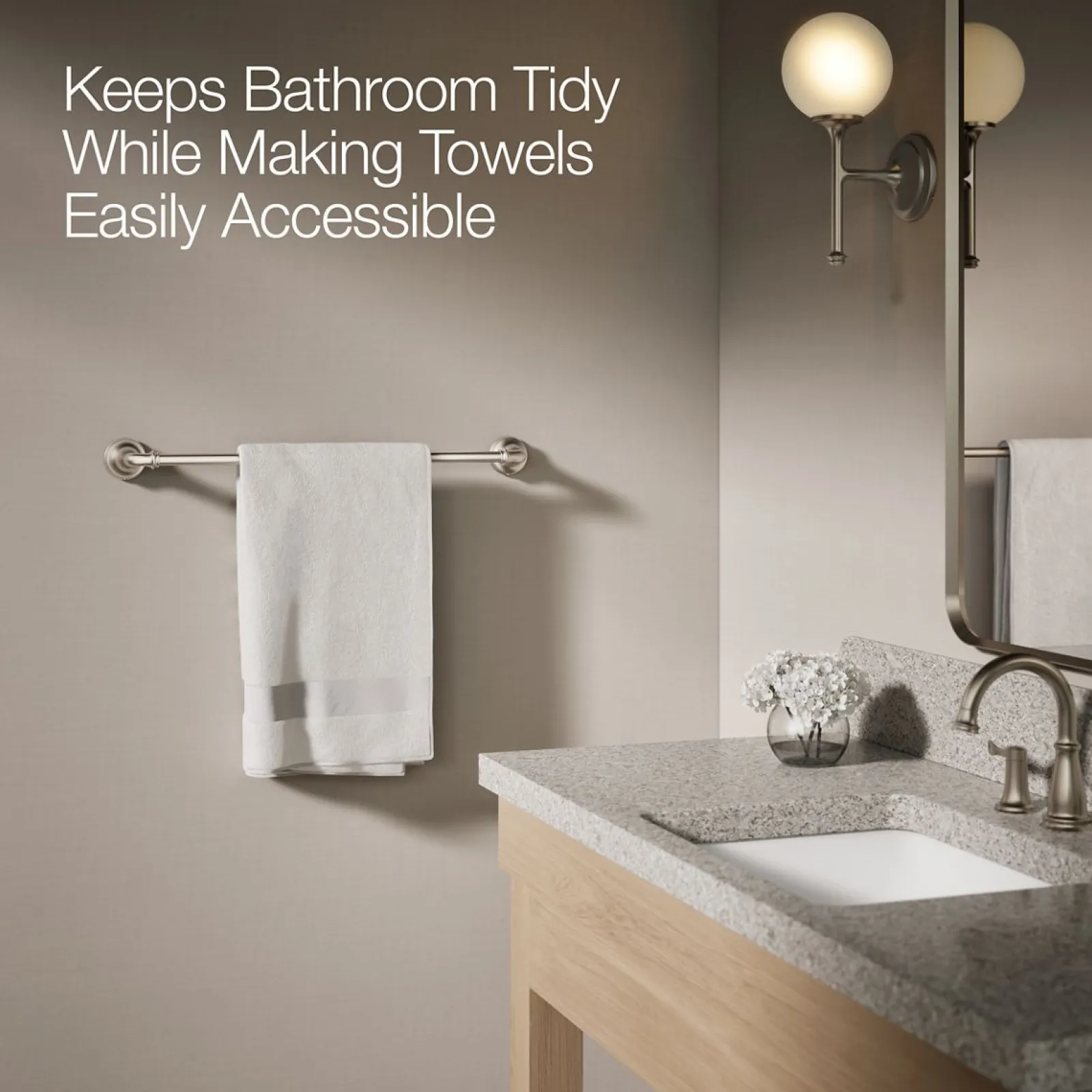 24" towel bar^Kohler Discount