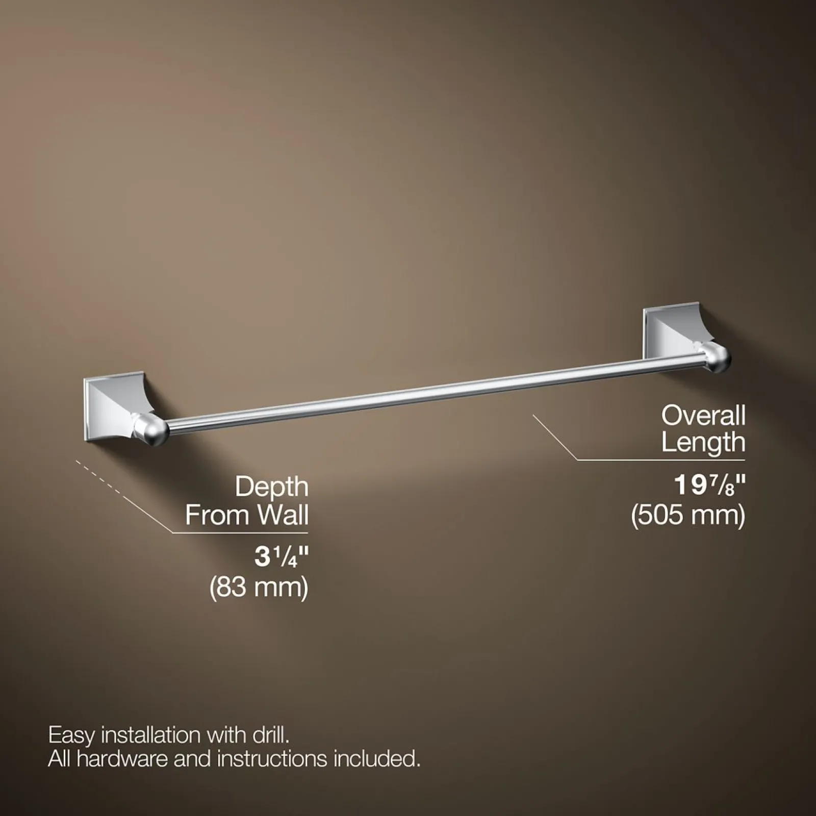18" towel bar^Kohler Discount