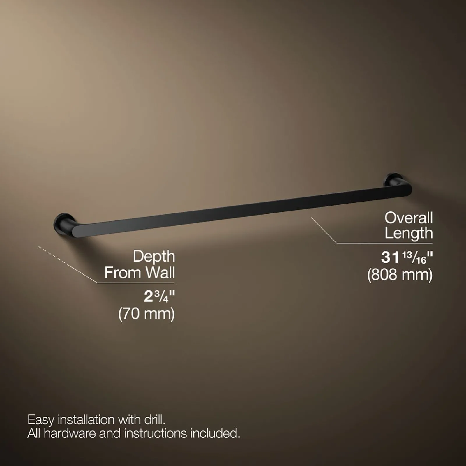 30" towel bar^Kohler New