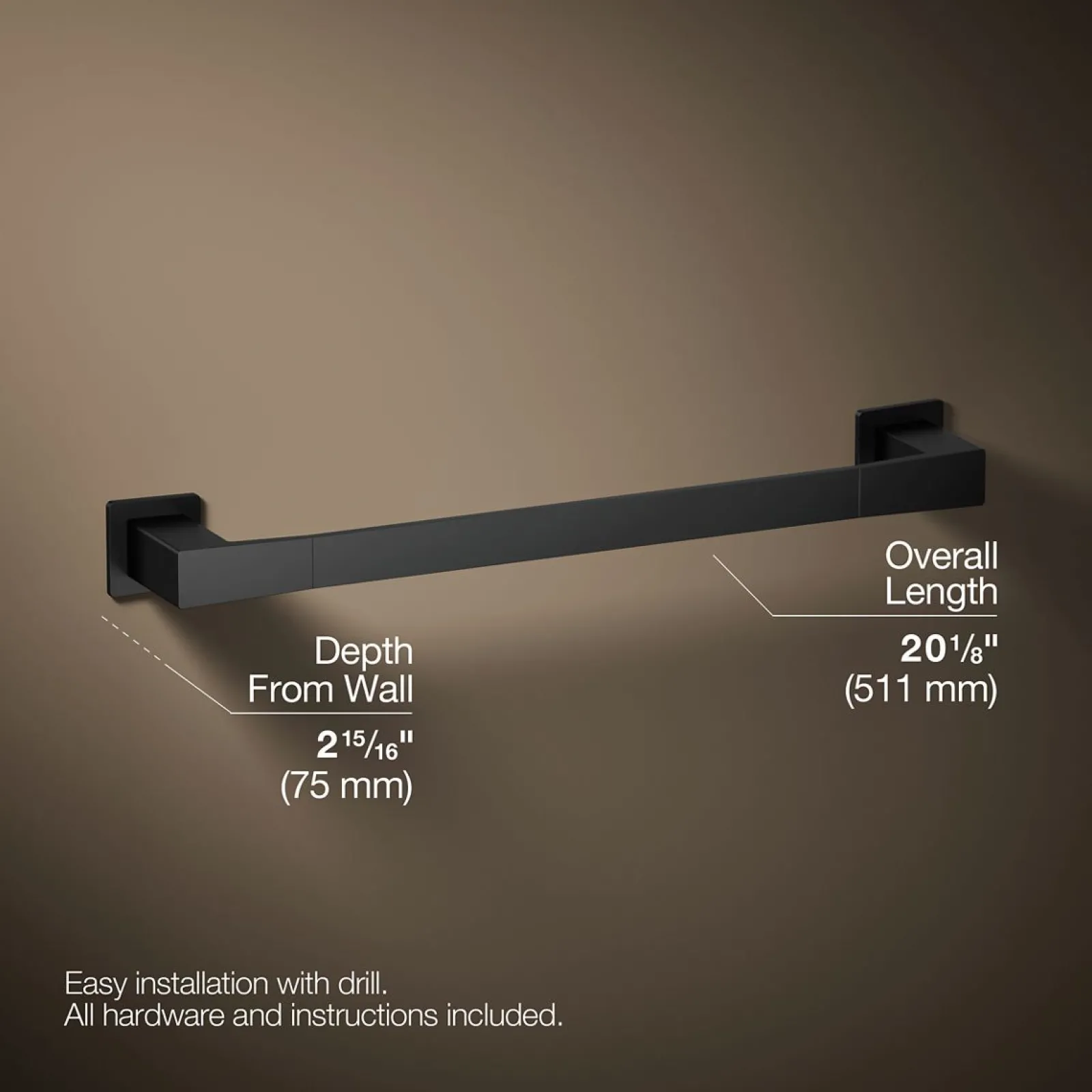 18" towel bar^Kohler