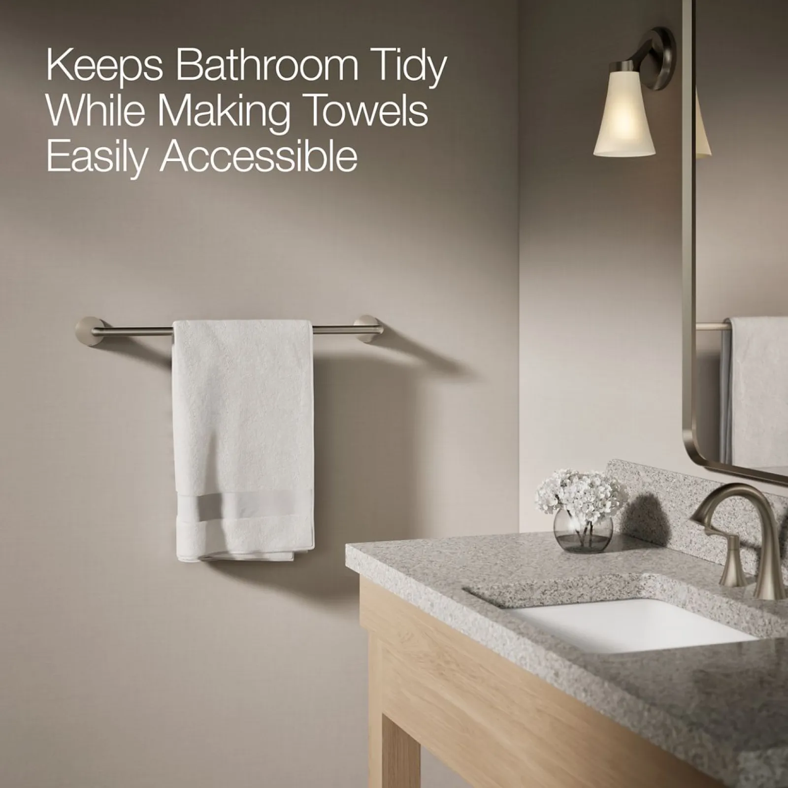 24" towel bar^Kohler Clearance