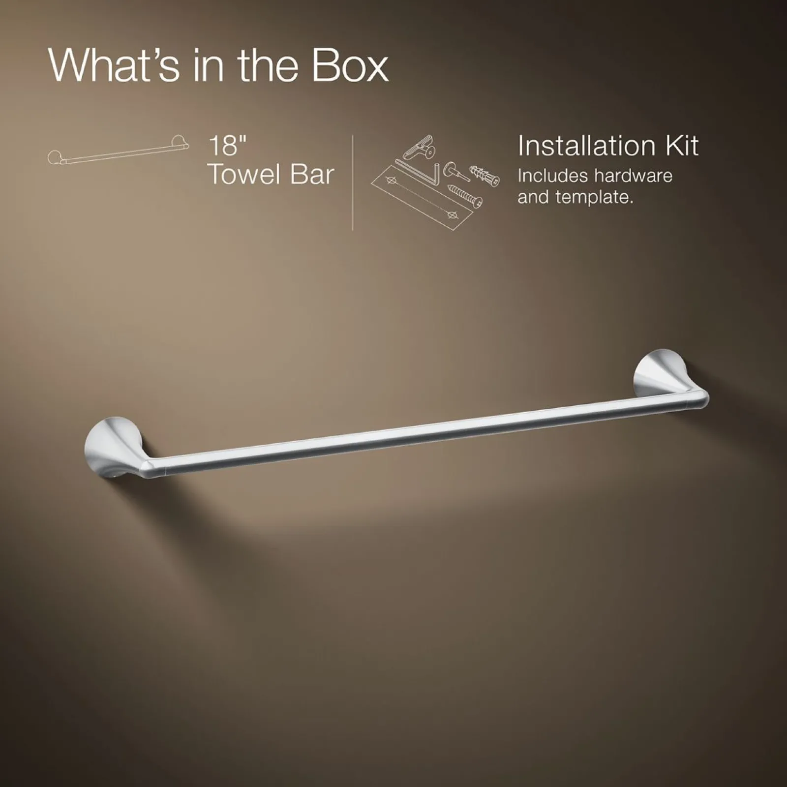 24" towel bar^Kohler Clearance
