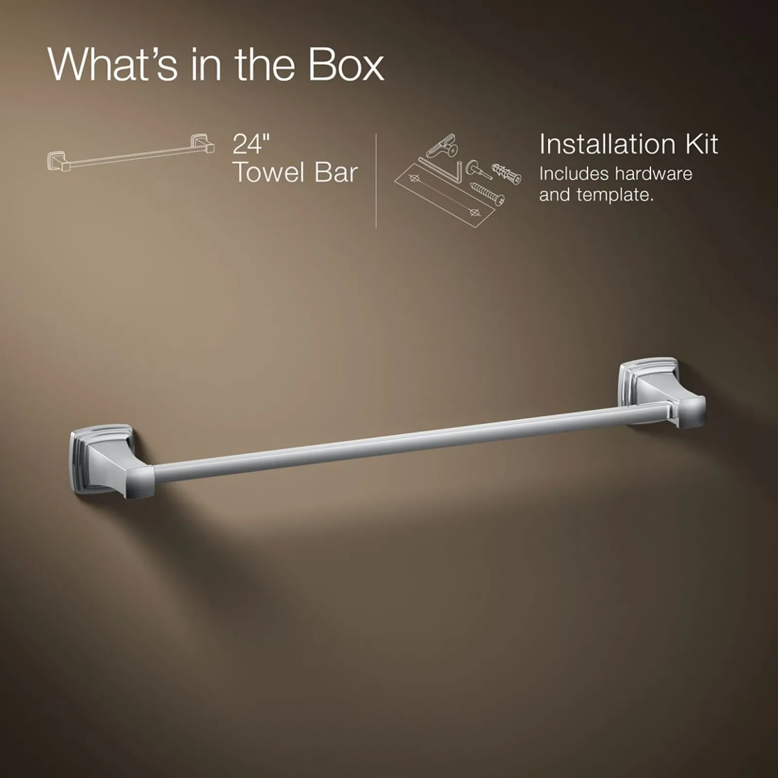 24" towel bar^Kohler
