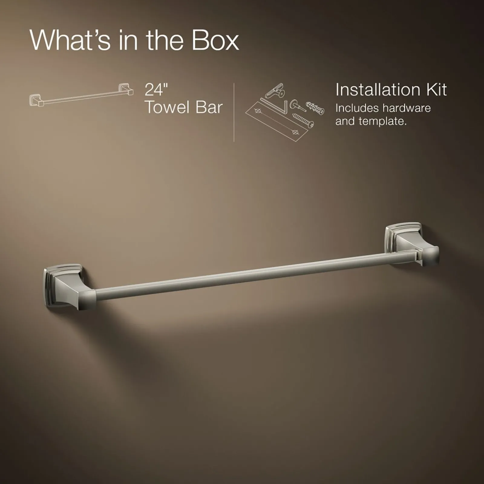 24" towel bar^Kohler