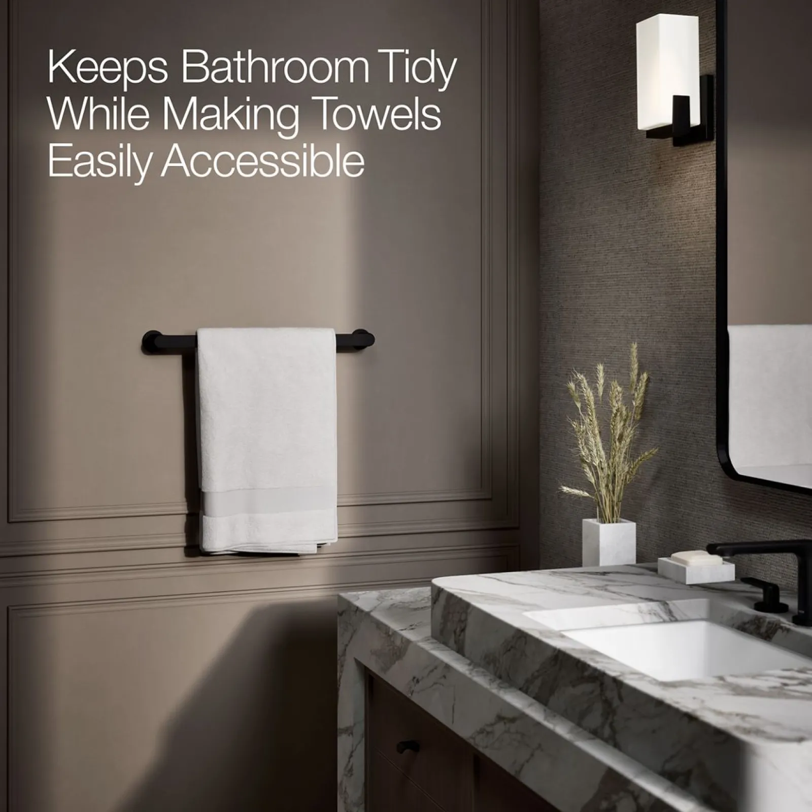 18" towel bar^Kohler Online