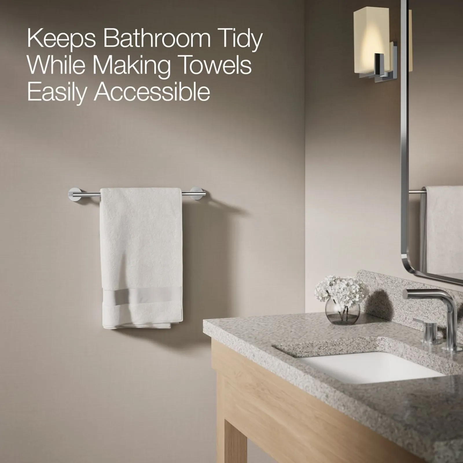 18" towel bar^Kohler Online