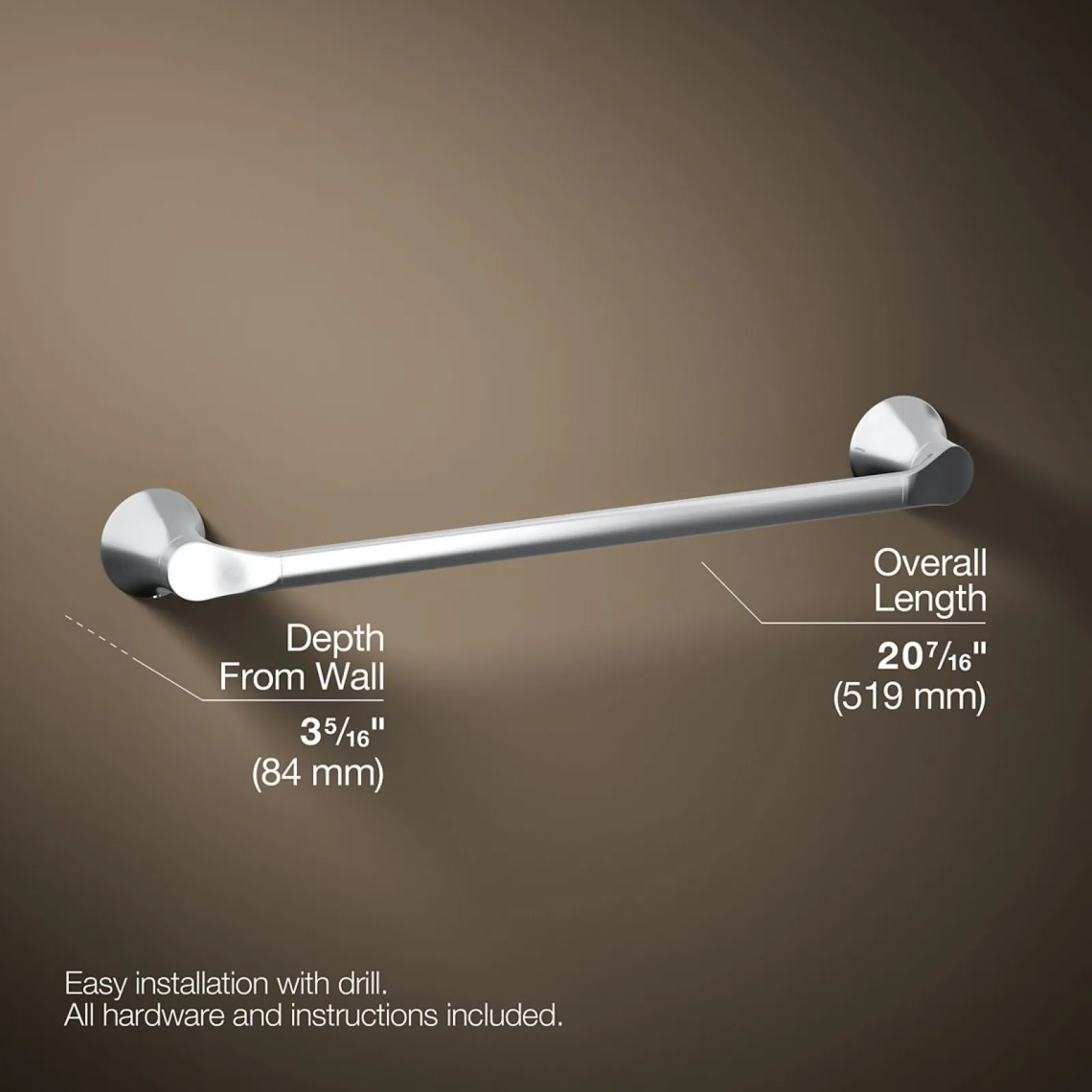 18" towel bar^Kohler Sale