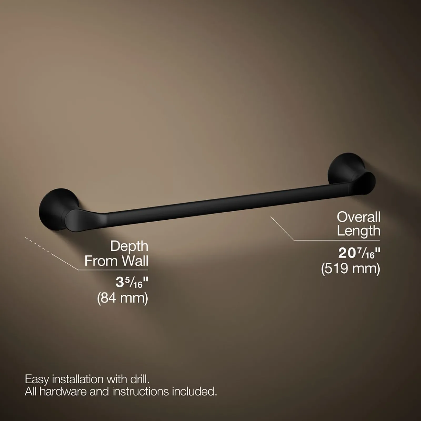 18" towel bar^Kohler Sale