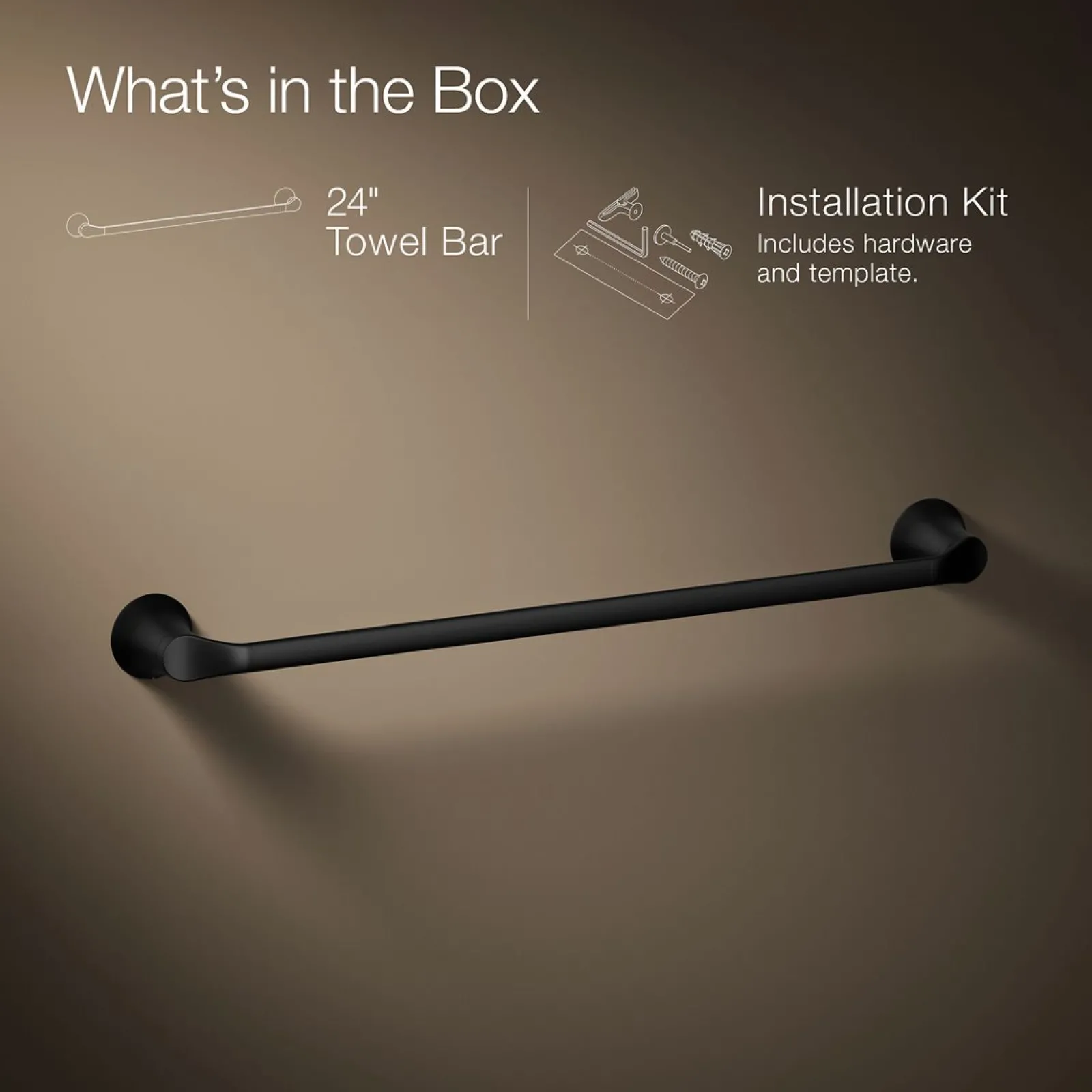 24" towel bar^Kohler Sale