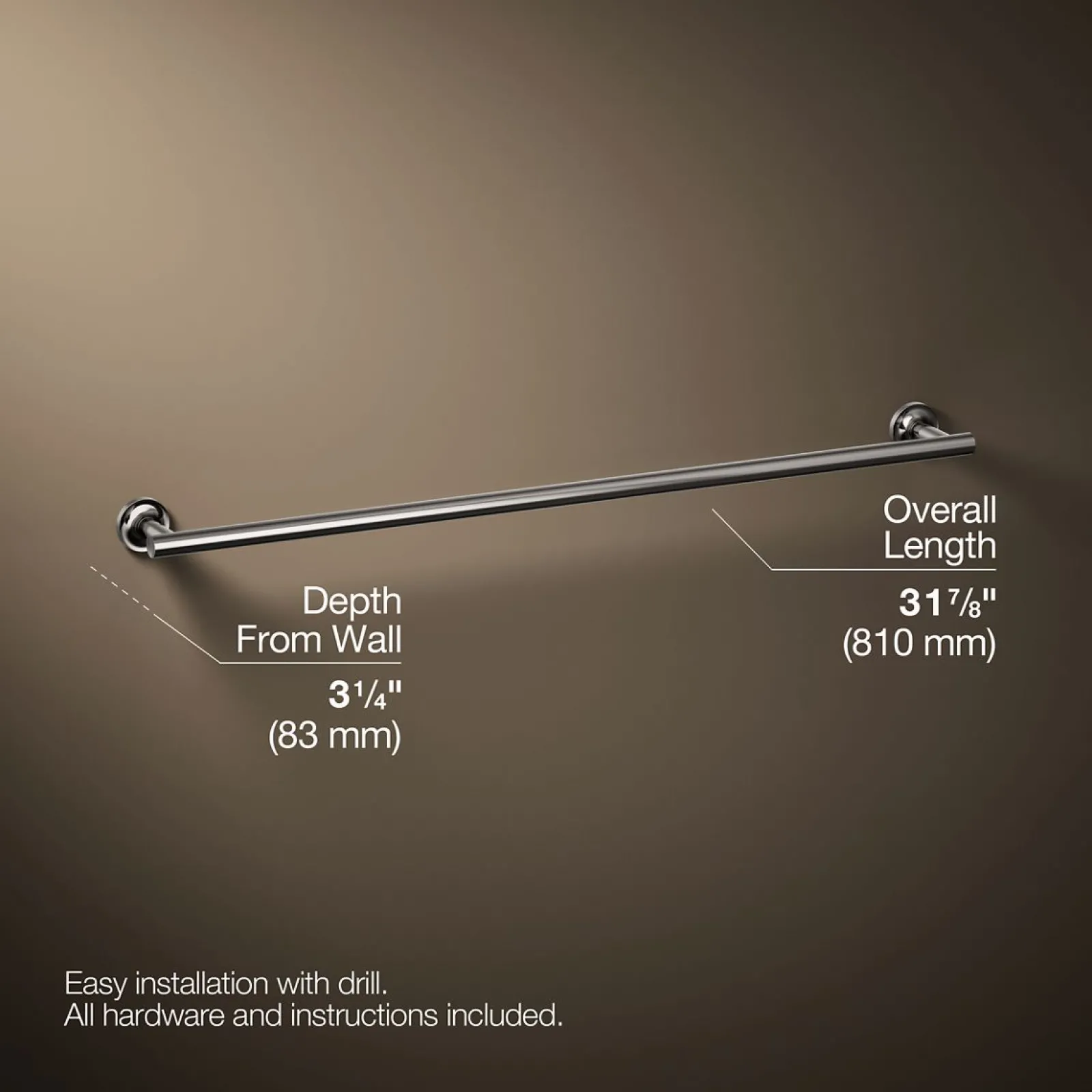 30" towel bar^Kohler Discount