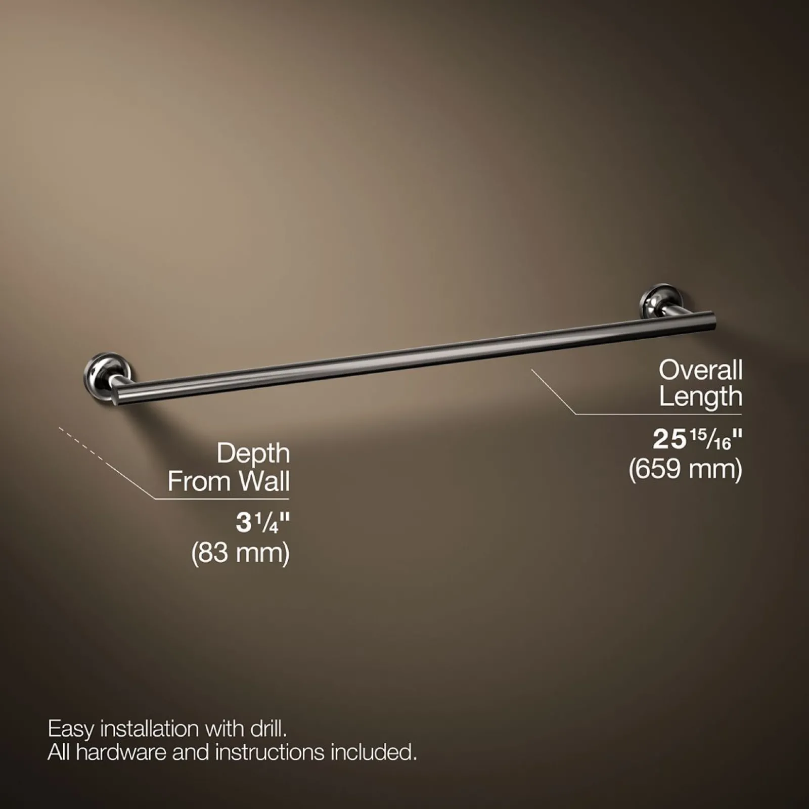 24" towel bar^Kohler Sale