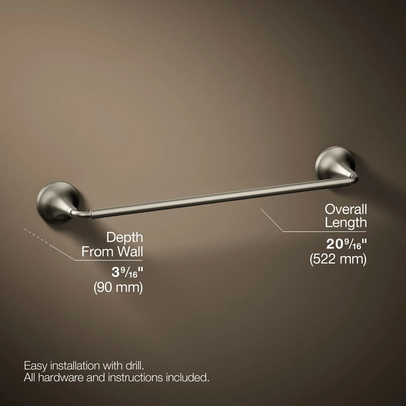 18" towel bar^Kohler Discount