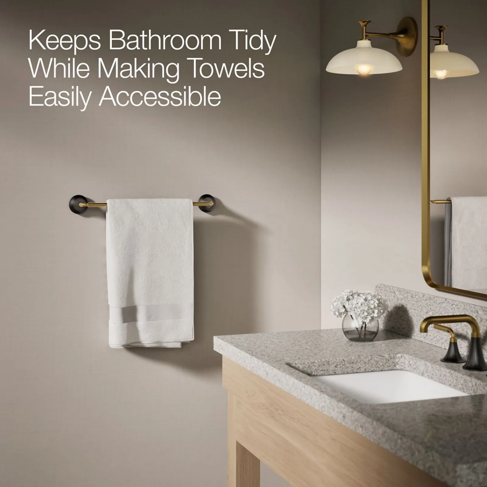 18" towel bar^Kohler Discount