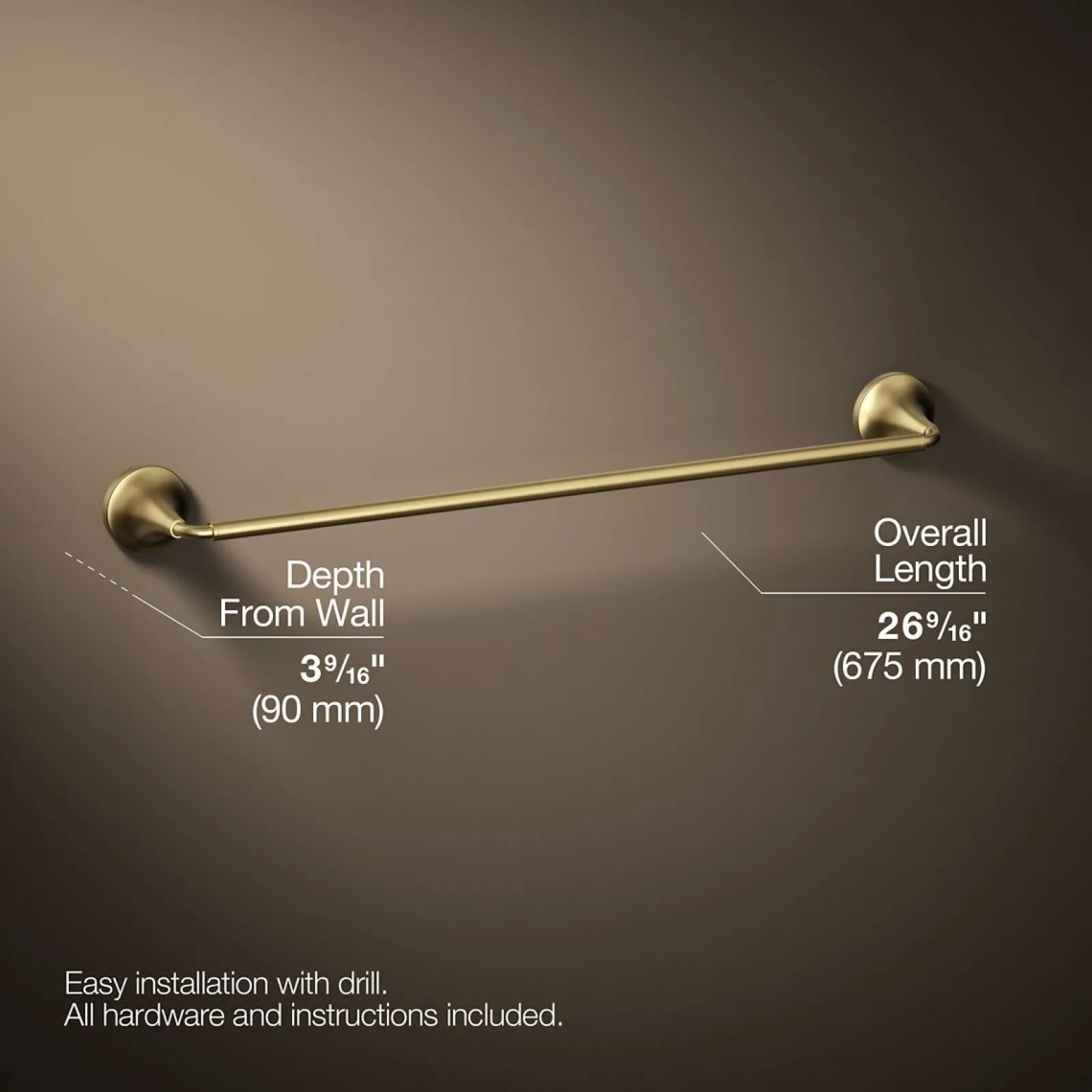 24" towel bar^Kohler Best