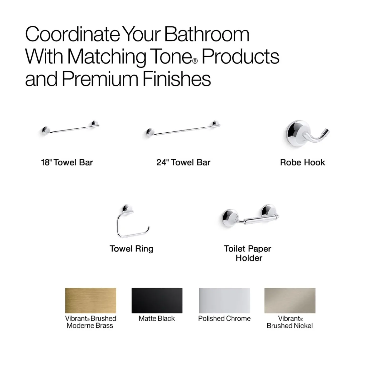 24" towel bar^Kohler Best